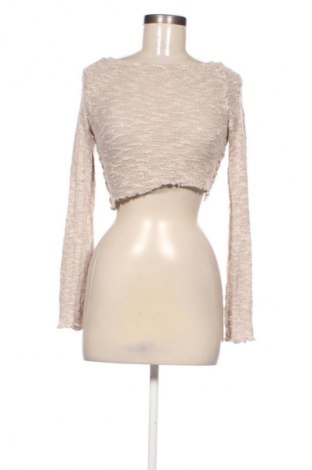 Γυναικείο πουλόβερ Bershka, Μέγεθος S, Χρώμα  Μπέζ, Τιμή 14,77 €