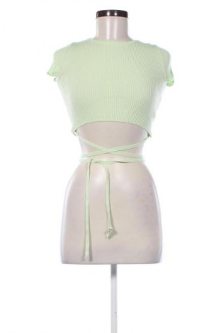 Damski sweter Bershka, Rozmiar XS, Kolor Zielony, Cena 66,67 zł
