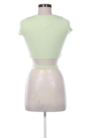 Damski sweter Bershka, Rozmiar XS, Kolor Zielony, Cena 66,67 zł