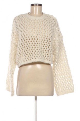 Damenpullover Bershka, Größe S, Farbe Beige, Preis 14,83 €
