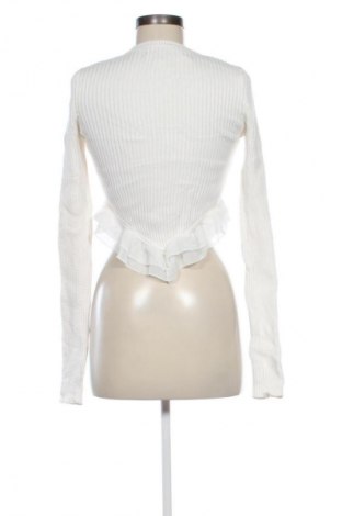 Дамски пуловер Bershka, Размер L, Цвят Екрю, Цена 19,99 лв.