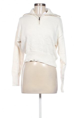 Damski sweter Bershka, Rozmiar S, Kolor ecru, Cena 91,99 zł
