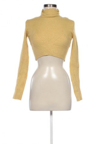 Дамски пуловер Bershka, Размер S, Цвят Бежов, Цена 10,99 лв.