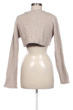 Damski sweter Bershka, Rozmiar S, Kolor Beżowy, Cena 35,99 zł