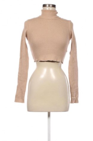 Damenpullover Bershka, Größe S, Farbe Beige, Preis € 12,99