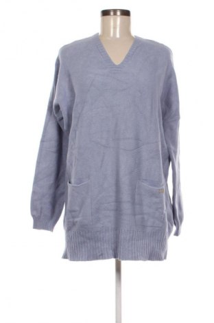 Γυναικείο πουλόβερ Bleifrei, Μέγεθος L, Χρώμα Μπλέ, Τιμή 16,99 €
