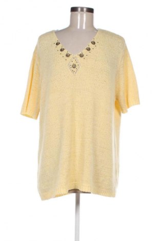 Dámský svetr Canda, Velikost XXL, Barva Žlutá, Cena  366,00 Kč