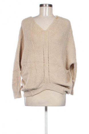 Γυναικείο πουλόβερ Charlotte Russe, Μέγεθος M, Χρώμα  Μπέζ, Τιμή 6,99 €