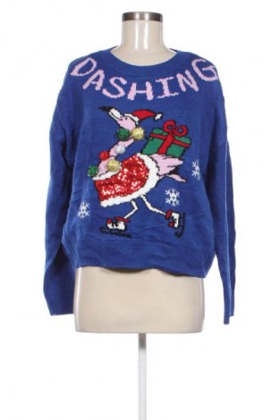 Pulover de femei Clockhouse, Mărime L, Culoare Albastru, Preț 39,99 Lei