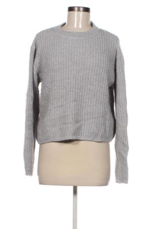 Дамски пуловер Clockhouse, Размер L, Цвят Сив, Цена 11,99 лв.