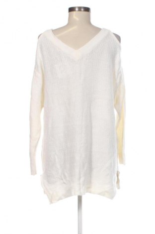 Дамски пуловер Crossroads, Размер M, Цвят Бял, Цена 24,99 лв.