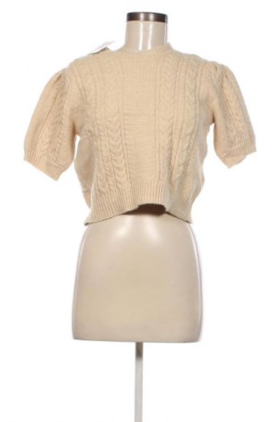 Дамски пуловер DAZY, Размер M, Цвят Бежов, Цена 14,99 лв.