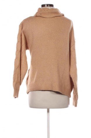 Γυναικείο πουλόβερ Defacto, Μέγεθος M, Χρώμα  Μπέζ, Τιμή 14,83 €