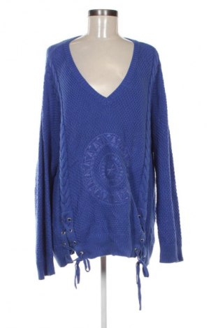 Dámský svetr Desigual, Velikost XL, Barva Modrá, Cena  1 316,00 Kč