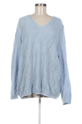 Дамски пуловер Emilia Lay, Размер XXL, Цвят Син, Цена 60,99 лв.