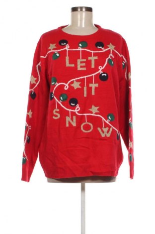 Pulover de femei Esmara, Mărime XXL, Culoare Roșu, Preț 58,99 Lei