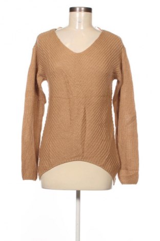 Damski sweter Ever.me by Takko Fashion, Rozmiar XS, Kolor Brązowy, Cena 45,99 zł