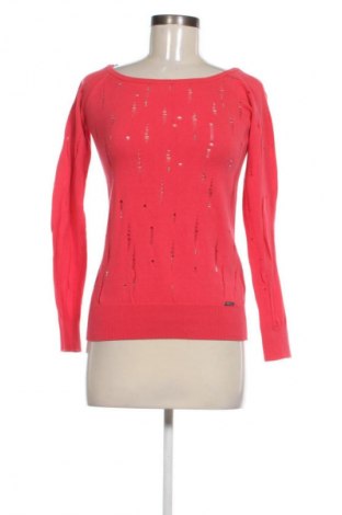 Γυναικείο πουλόβερ Guess, Μέγεθος L, Χρώμα Κόκκινο, Τιμή 34,78 €