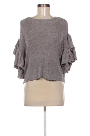 Дамски пуловер H&M, Размер M, Цвят Сребрист, Цена 14,99 лв.