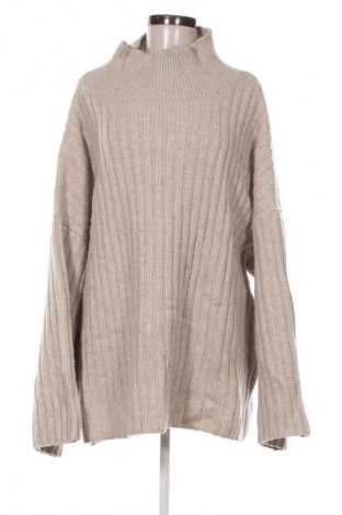 Damenpullover H&M, Größe 5XL, Farbe Beige, Preis 16,99 €