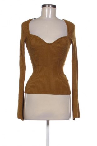 Дамски пуловер H&M, Размер L, Цвят Кафяв, Цена 29,00 лв.