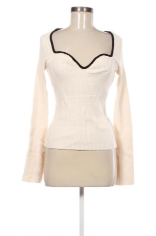 Dámský svetr H&M, Velikost XL, Barva Krémová, Cena  309,00 Kč