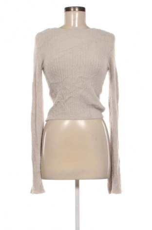 Дамски пуловер H&M Divided, Размер S, Цвят Сив, Цена 13,99 лв.