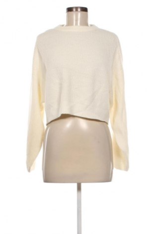 Pulover de femei H&M Divided, Mărime M, Culoare Ecru, Preț 50,99 Lei