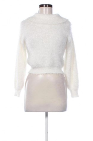 Damski sweter H&M Divided, Rozmiar XS, Kolor Biały, Cena 66,39 zł