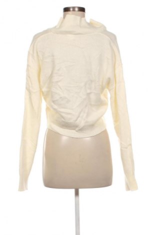 Pulover de femei H&M Divided, Mărime M, Culoare Ecru, Preț 51,99 Lei