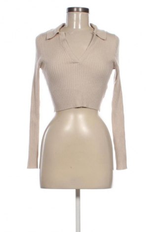 Dámsky pulóver H&M Divided, Veľkosť S, Farba Béžová, Cena  15,00 €