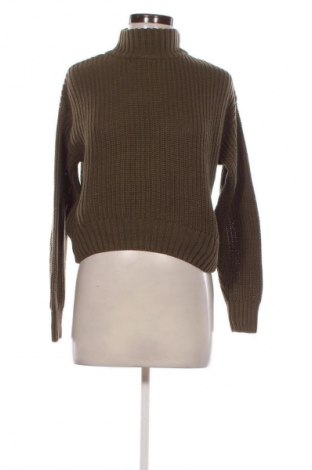 Дамски пуловер H&M Divided, Размер S, Цвят Зелен, Цена 15,87 лв.