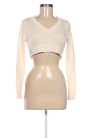 Pulover de femei H&M Divided, Mărime S, Culoare Alb, Preț 76,00 Lei