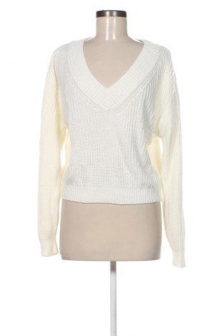 Pulover de femei H&M Divided, Mărime S, Culoare Alb, Preț 76,32 Lei
