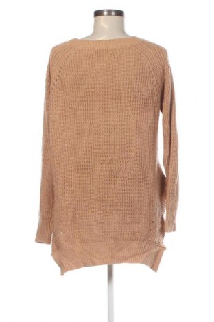 Γυναικείο πουλόβερ Lost In Lunar, Μέγεθος M, Χρώμα  Μπέζ, Τιμή 11,99 €