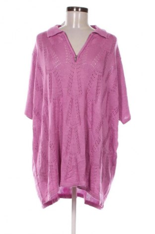Damski sweter M Collection, Rozmiar 5XL, Kolor Różowy, Cena 45,99 zł