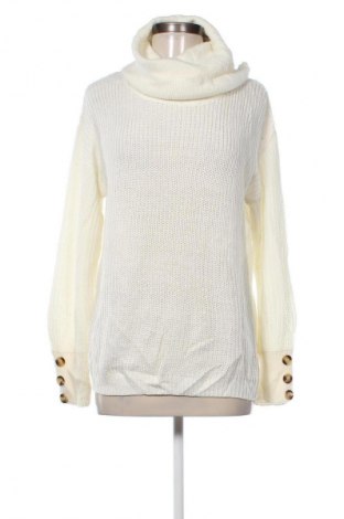 Дамски пуловер M.X.O, Размер M, Цвят Бял, Цена 21,99 лв.