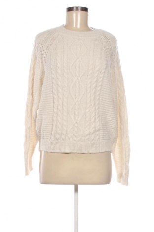 Γυναικείο πουλόβερ Mango, Μέγεθος L, Χρώμα Εκρού, Τιμή 13,99 €