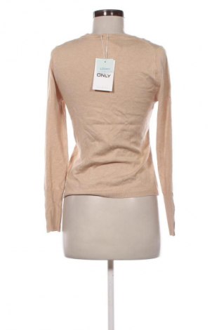Pulover de femei ONLY, Mărime L, Culoare Bej, Preț 196,99 Lei