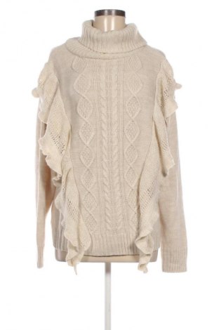 Pulover de femei Page One, Mărime L, Culoare Bej, Preț 77,17 Lei