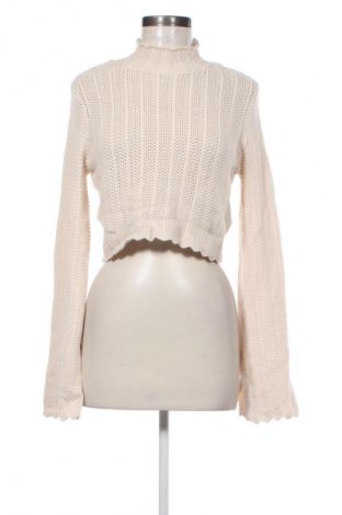 Дамски пуловер Perfect Stranger, Размер L, Цвят Бежов, Цена 23,99 лв.