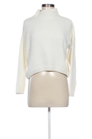 Damski sweter Pull&Bear, Rozmiar S, Kolor ecru, Cena 53,99 zł