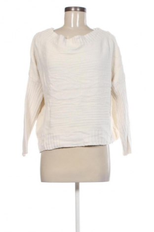 Дамски пуловер Pull&Bear, Размер M, Цвят Бял, Цена 17,99 лв.