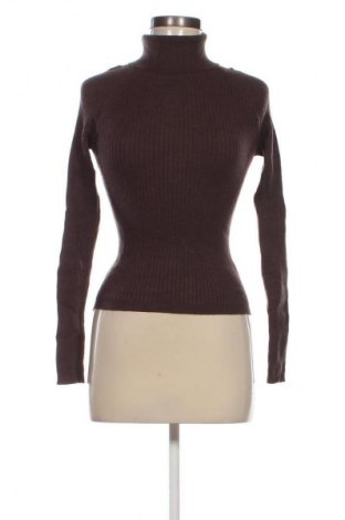 Damski sweter Pull&Bear, Rozmiar M, Kolor Brązowy, Cena 66,67 zł