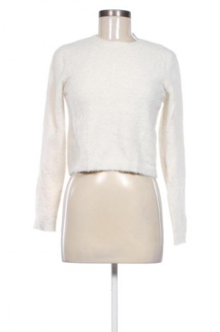 Damski sweter Pull&Bear, Rozmiar M, Kolor Biały, Cena 66,39 zł