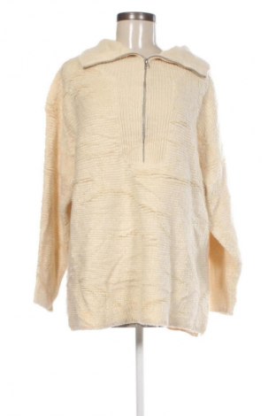Damski sweter Rainbow, Rozmiar XL, Kolor ecru, Cena 62,99 zł