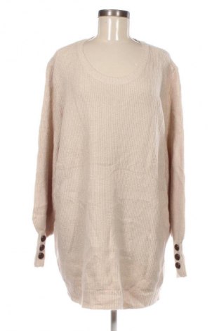 Dámský svetr Rainbow, Velikost XXL, Barva Krémová, Cena  369,00 Kč