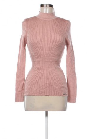 Damski sweter Retro Jeans, Rozmiar M, Kolor Różowy, Cena 60,99 zł