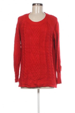 Дамски пуловер Rockmans, Размер M, Цвят Червен, Цена 14,99 лв.