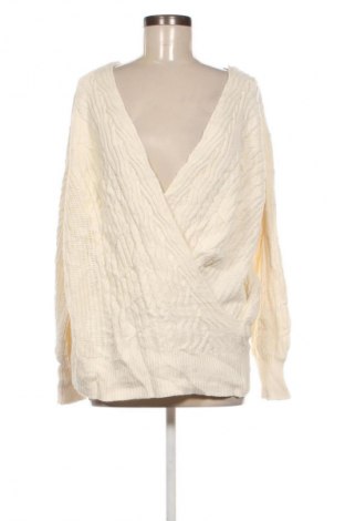 Damski sweter Rockmans, Rozmiar XL, Kolor ecru, Cena 49,99 zł